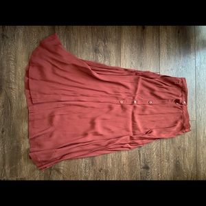 Urban Outfitters button down skirt